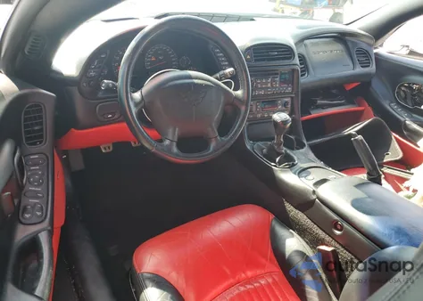 2004 Chevrolet Corvette Z06 из США, поврежденный, VIN 1G1YY12SX45123399